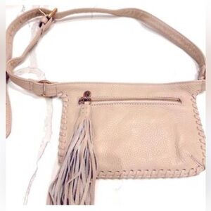 HOBO Everly Beige Crossbody Bag